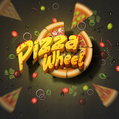 Pizza Wheel animation game game development ui