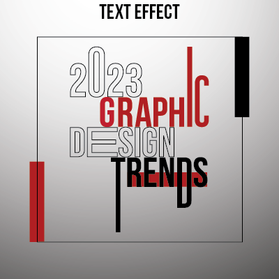 Text Effect branding graphic design logo ui