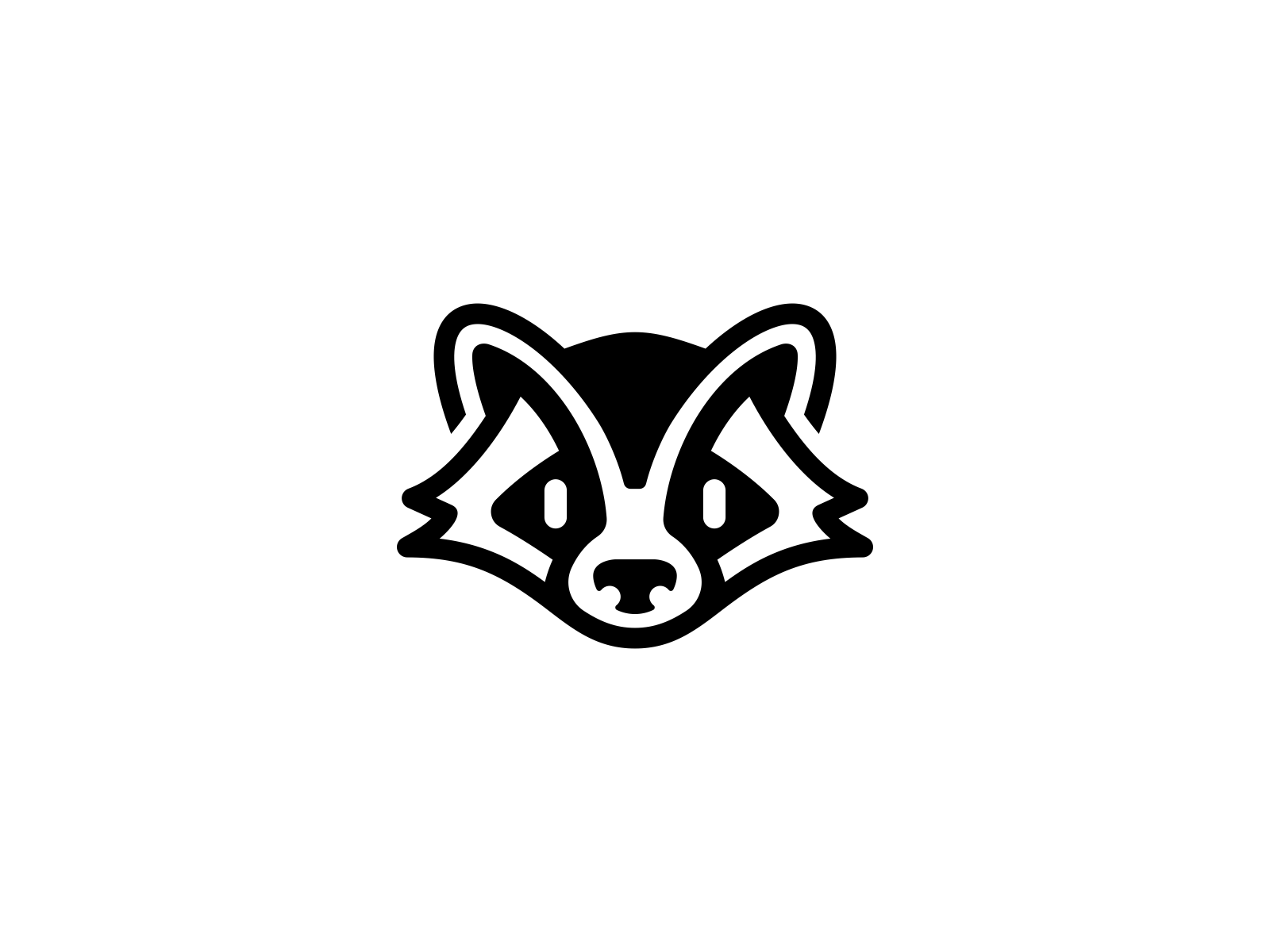 Raccoon Head Logo by Aira | Logo Designer on Dribbble