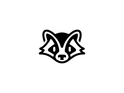 Raccoon Head Logo animal animal logo cute design finance funny icon iconic logo logo design logodesign mascot mascot logo minimal minimalist logo playful raccoon raccoon head raccoon logo