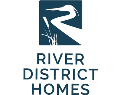 River District Homes branding