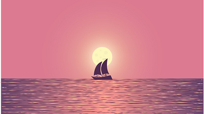 Moonlight Illustration branding design graphic design illustration