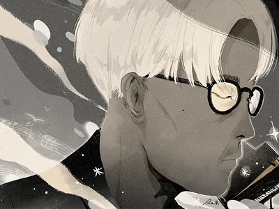 音樂は自由にする art artwork character design illustration music