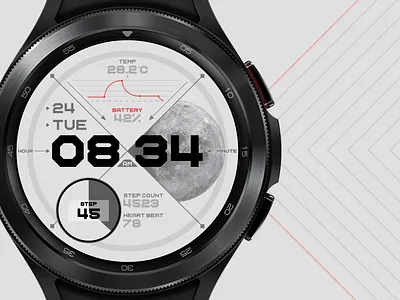 watchface design 11 - Z23 applewatch design galaxywatch graphic design smartwatch ui watch wearable