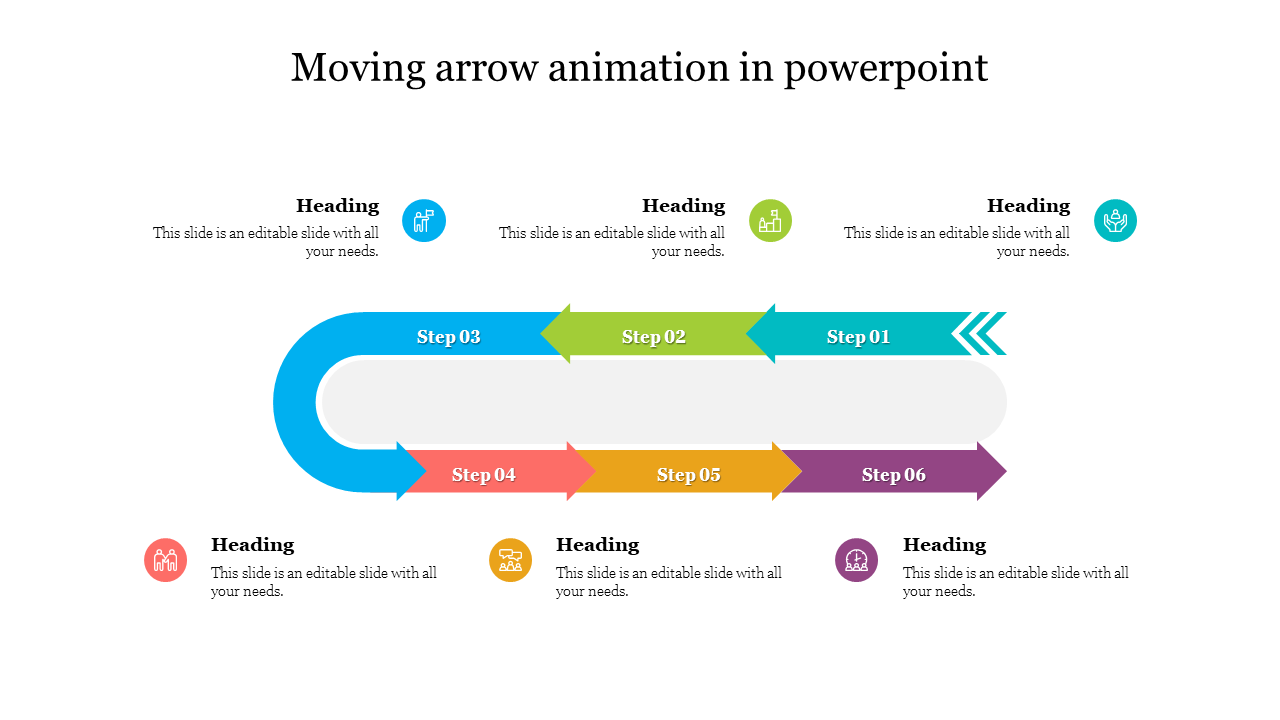 Moving Arrow Animation In PowerPoint and Google Slides by Ishwarya on Dribbble