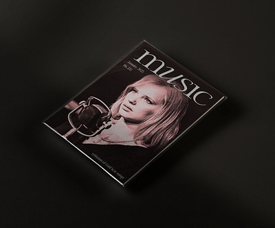 music magazine cover design design graphic design illustration layout magazine cover minooakbaru music magazine