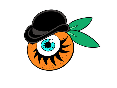 Alex Orange a clockwork orange animation cartoon design digital drawing graphic design illustration lowbrow art pop art punk art