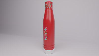 3D Bottle Render 3d illustration motion graphics product rendering