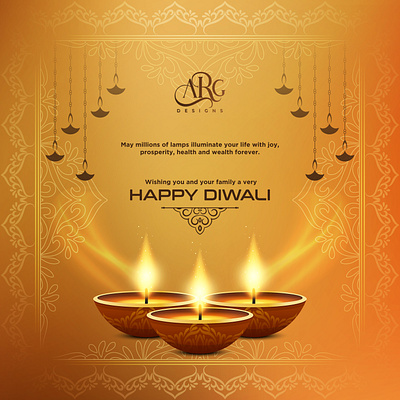 Happy Diwali graphic design