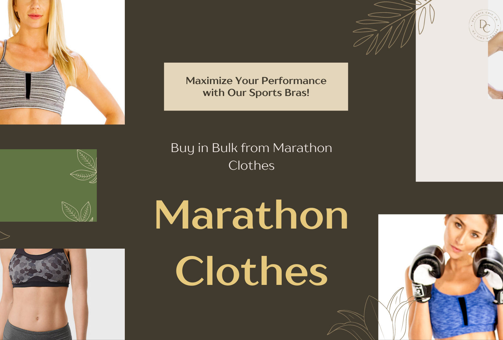 Maximize Your Performance with Our Sports Bras Marathon Clothes by