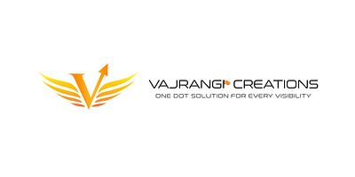 Vajrangi Creations - Logo branding colorful design graphic design illustration logo typography vector