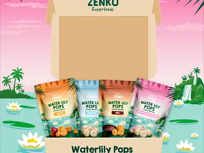 Zenko Superfoods social media animation after effects animation branding graphic design illustration motion design