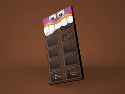 VALRHONA, Chocolate packaging design graphic design illustration