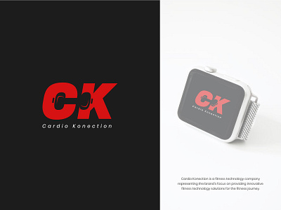 Cardio Konection | activity tracker - logo design activity tracker