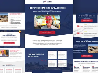 PATRIOT PIPELINE INC. branding clickfunnel design digital marketing funnels graphic design illustration landing page logo optin funnels sales funnels sales page ui uiux vector