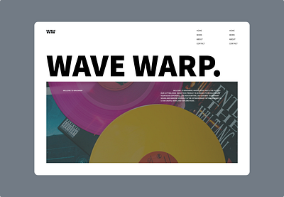 wave warp web design productdesign productdesigner ui uidesign uiux designer uiuxdesign userinterfacedesign web webdesign website website design