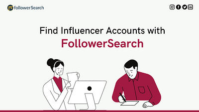 Twitter Influencer Search analyticstool design followersearch followerwonk graphic design illustration logo twitter twitteranalyticstool