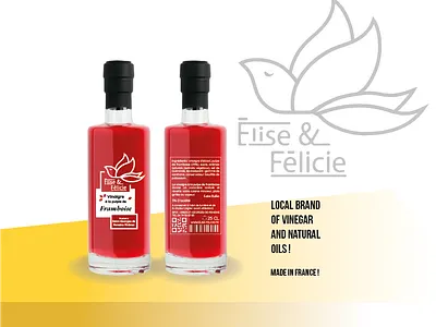 Élise and Félicie local brand branding design graphic design illustration logo