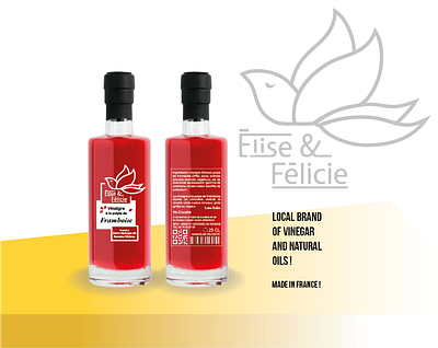Élise and Félicie local brand branding design graphic design illustration logo