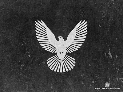 Dove bird bold dove flying icon logo simple wings