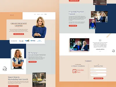 Jayne Brodie branding clickfunnel design digital marketing funnels illustration landing page logo marketing optin funnels optin page sales funnel sales page ui uiux vector webdesign website