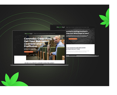 Be Green Legal - Cannabis Consulting animation branding cannabis design graphic design marijuana design ui user interface ux