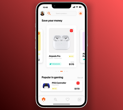 E-commerce : Gadget app app design ecommerce ui