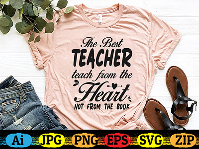 The best teacher teach from the heart not from the book, by Creative ...