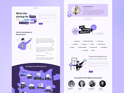 Softvoya | Landing page landingpage ui uiuxdesign ux web webdesign