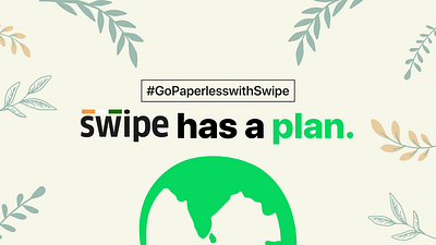 Go Green #GoPaperlesswithSwipe 🌍 billing climate change earth day earth day 2023 earth day initiative earth day insta post earth day social media earth day video ecofriendly environment go green invoicing mother earth motion graphics recycle save the planet sustainability sustainable swipe zero waste