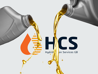 HCS - Branding brand guidelines brand identity branding branding elements distributor havoline hcs hcs logo lettermark logo logo design logomark logotype lubricants navy oil orange texaco