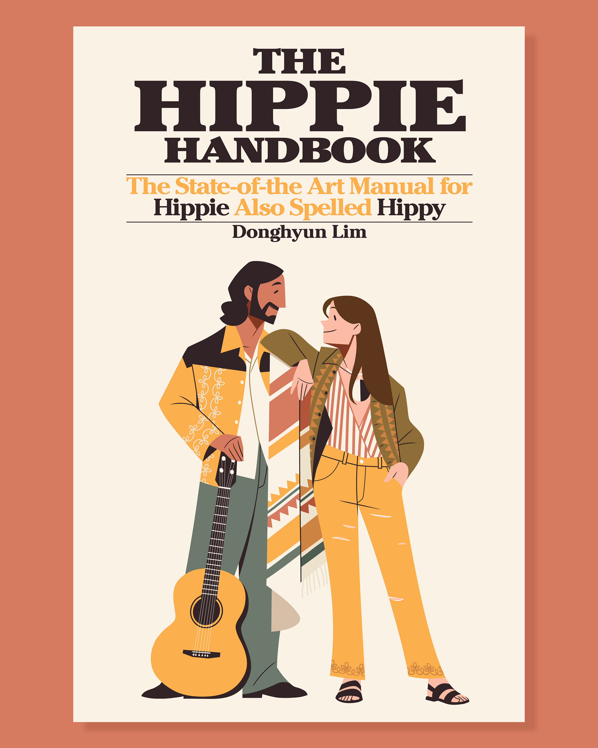 Character Handbooks character digital donghyun lim folioart hippie illustration preppie retro vintage