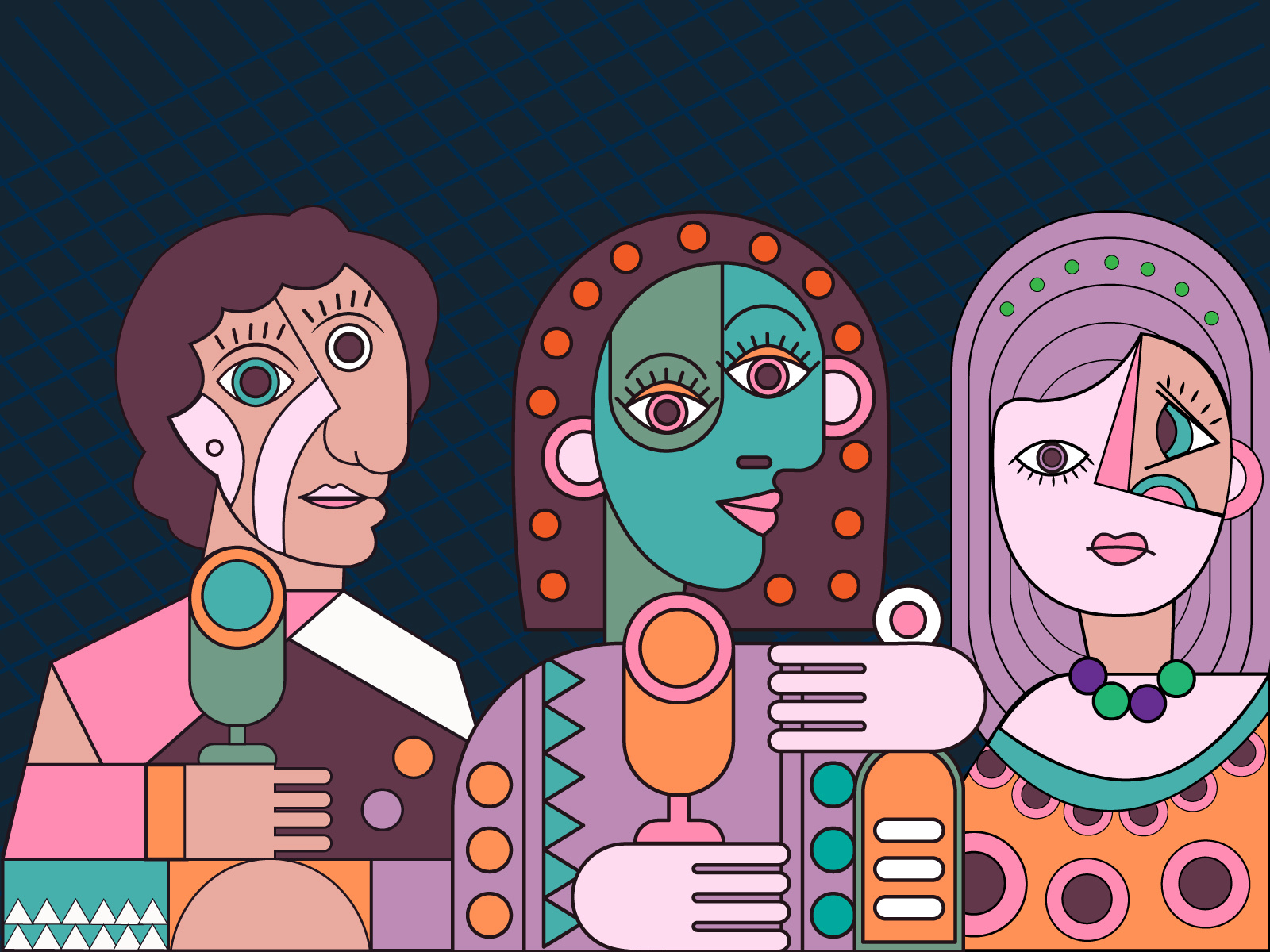 vector abstract design by Mohit Verma on Dribbble