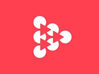 WIP 1 arrow arrows icon logo mark negative space science symbol technology