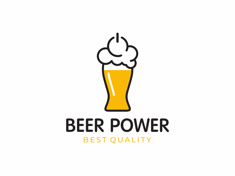 beer power by Yuri Kart on Dribbble