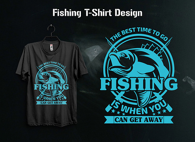 Fishing T-Shirt Design adobe illustrator design fishing t shirt design graphic design t shirt t shirt design