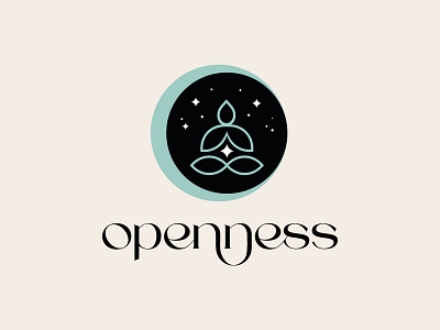 Openness Branding astrology brand design brand identity branding design graphic design holistic logo logo design
