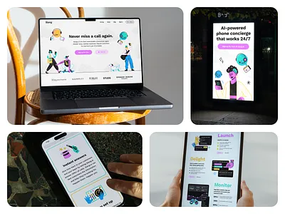 Slang.ai ai b2b b2b saas brand brand design brand identity branding icon iconography illustrations people saas ui web design web designer webflow website