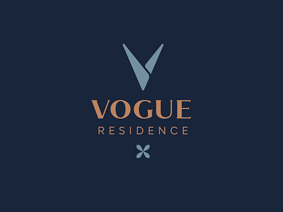 Premium Residence logo logo monogram premium symbol v vogue