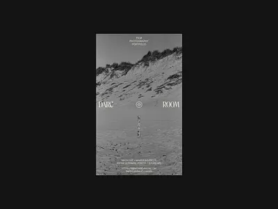 DARC ROOM art direction branding design grid layout typography ui