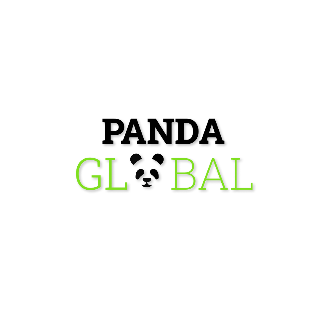 Panda Global Logo by Vignesh R Nair on Dribbble