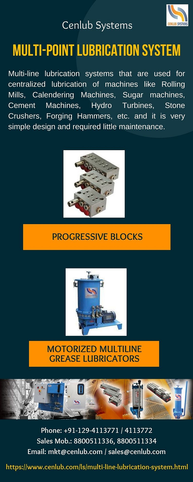 Multi point Lubrication System in India by Cenlub Systems on Dribbble