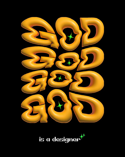 God: The Ultimate Designer. 7span animation branding design graphic design illustration liquify logoanimation motion graphics typography animation
