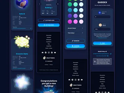 Metaverse animation app branding design game metaverse mobile motion graphics ui ux web