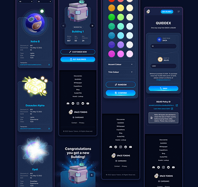 Metaverse animation app branding design game metaverse mobile motion graphics ui ux web