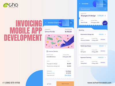 Invoicing Mobile App Development invoicing app invoicing mobile app mobile app development on demand app