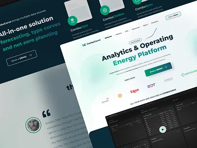 ComboCurve (CC) - Analytics & Operating Energy Platform analytics b2b b2b finance b2c energy finance financedesign financial landing financial website financialapp fintech investment moneymanagement operating platform productdesign saas saas finance ui webplatform