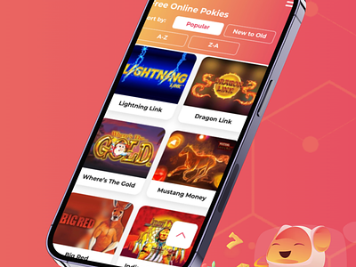 PokiesLab - a lab of best Australian pokies 3d animation branding graphic design slot games