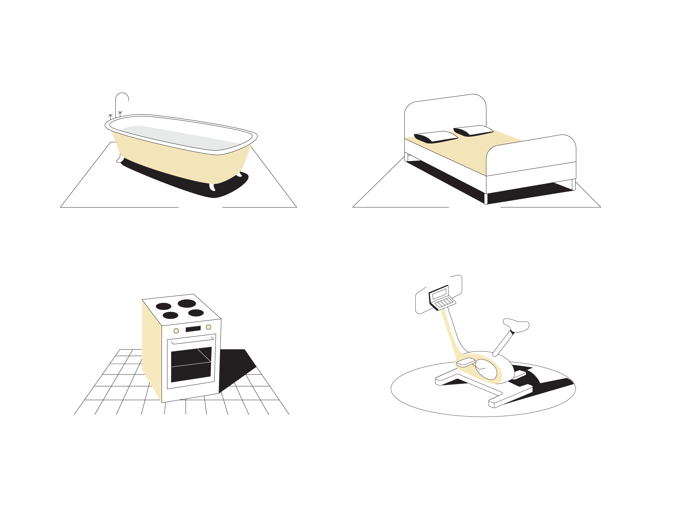 Apartment icons brandillustration branding design digitalart digitalillustration graphic design illustration ui vector