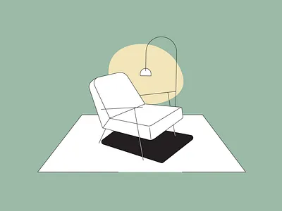 Livingroom space brandillustration branding design digitalart digitalillustration graphic design illustration ui vector